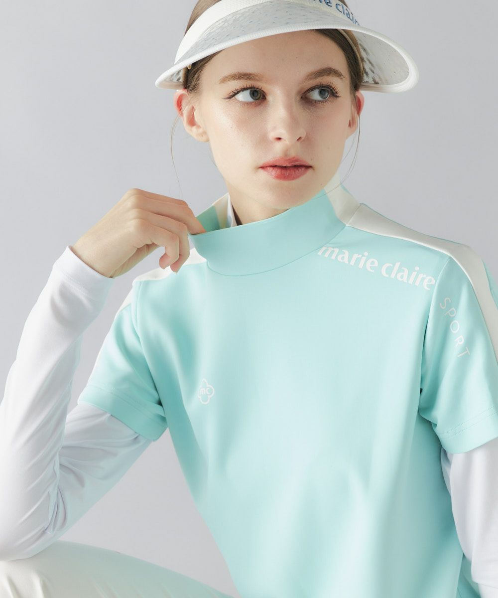marie claire SPORT の  レディース ゴルフ プルオーバー