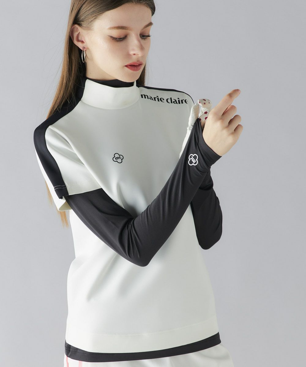 marie claire SPORT の  レディース ゴルフ プルオーバー