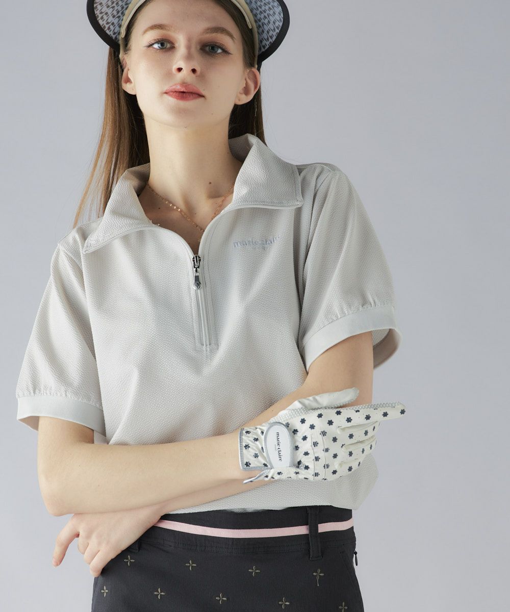 marie claire SPORT の  レディース ゴルフ プルオーバー
