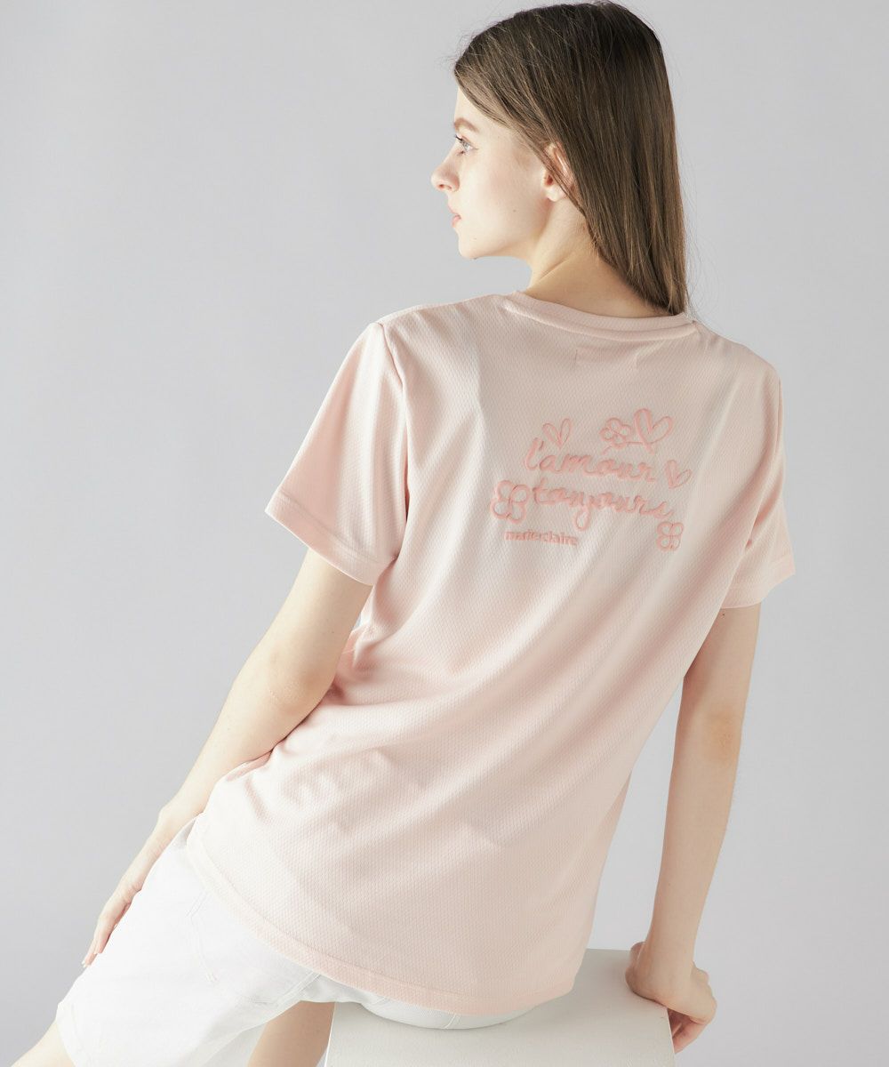 marie claire SPORT の  レディース トレーニング  半袖Tシャツ