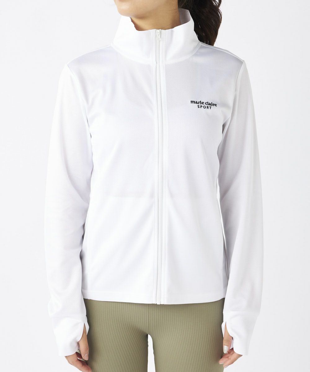 marie claire SPORT の  レディース トレーニング ジャケット