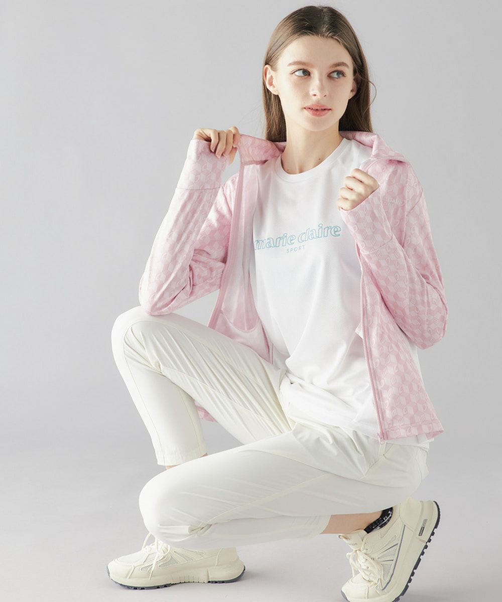 marie claire SPORT の  レディース トレーニング ジャケット