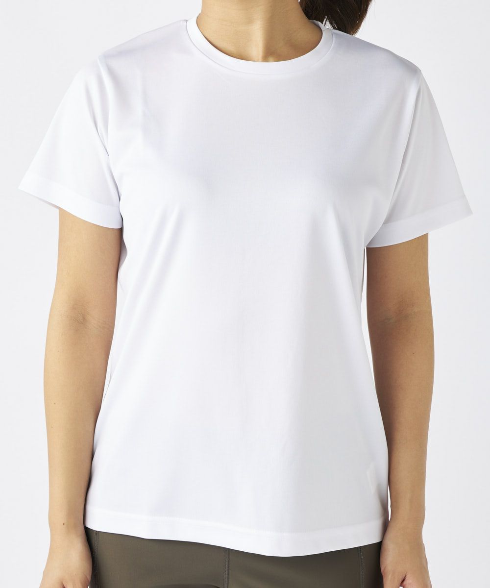 marie claire SPORT の  レディース トレーニング  半袖Tシャツ