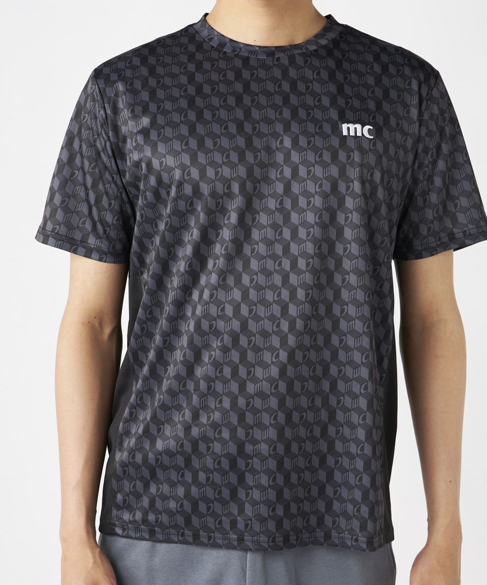 marie claire SPORT の  メンズ トレーニング  半袖Tシャツ