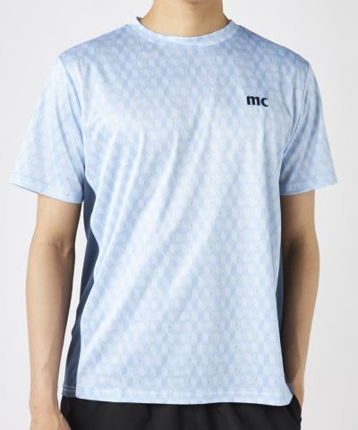 メンズ総柄半袖Tシャツ - marie claire SPORT（マリクレール
