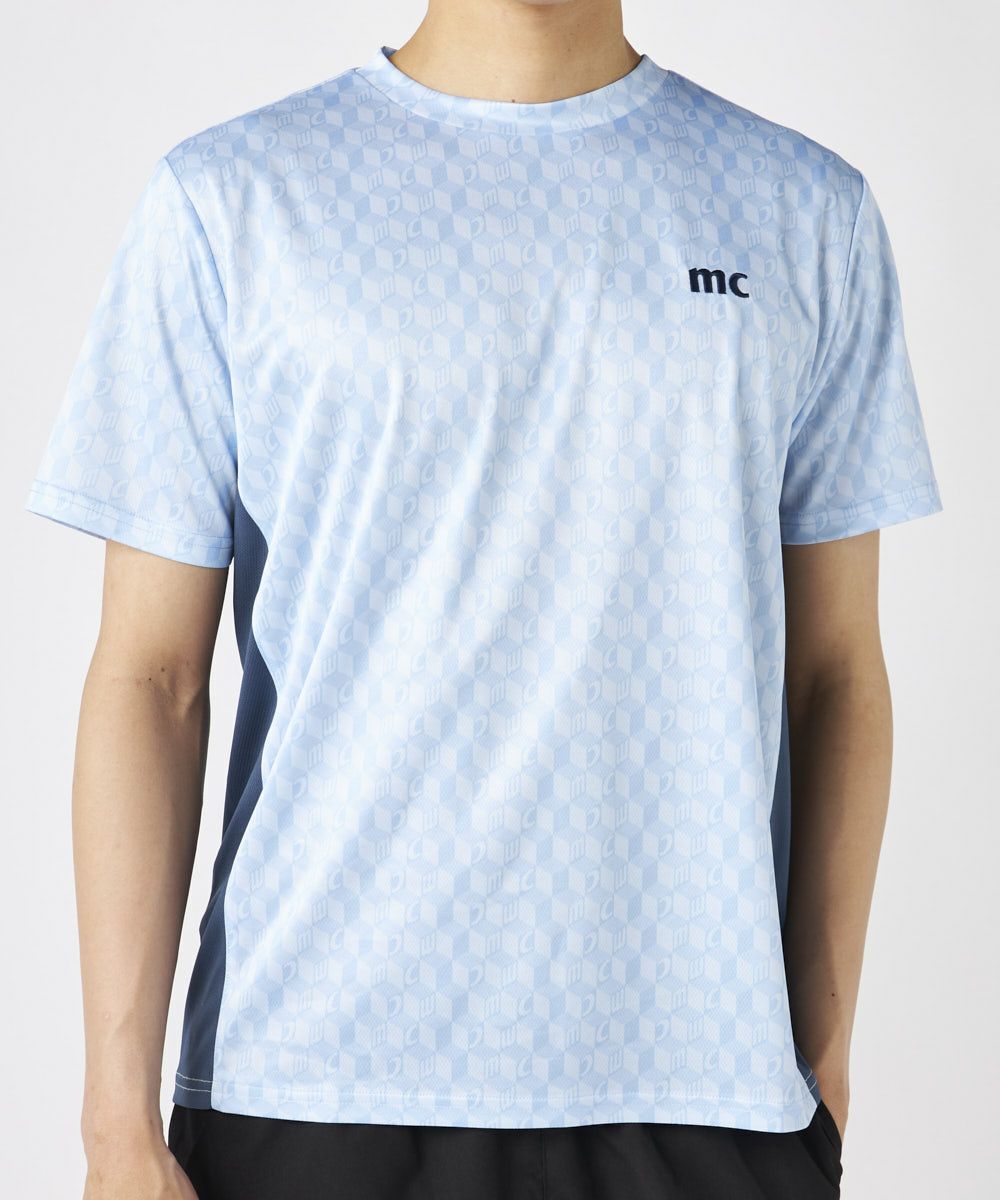 marie claire SPORT の  メンズ トレーニング  半袖Tシャツ