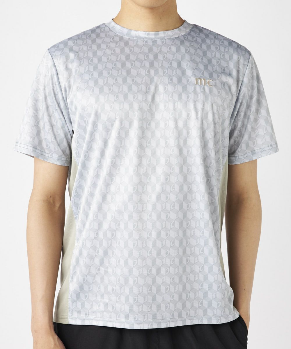 marie claire SPORT の  メンズ トレーニング  半袖Tシャツ