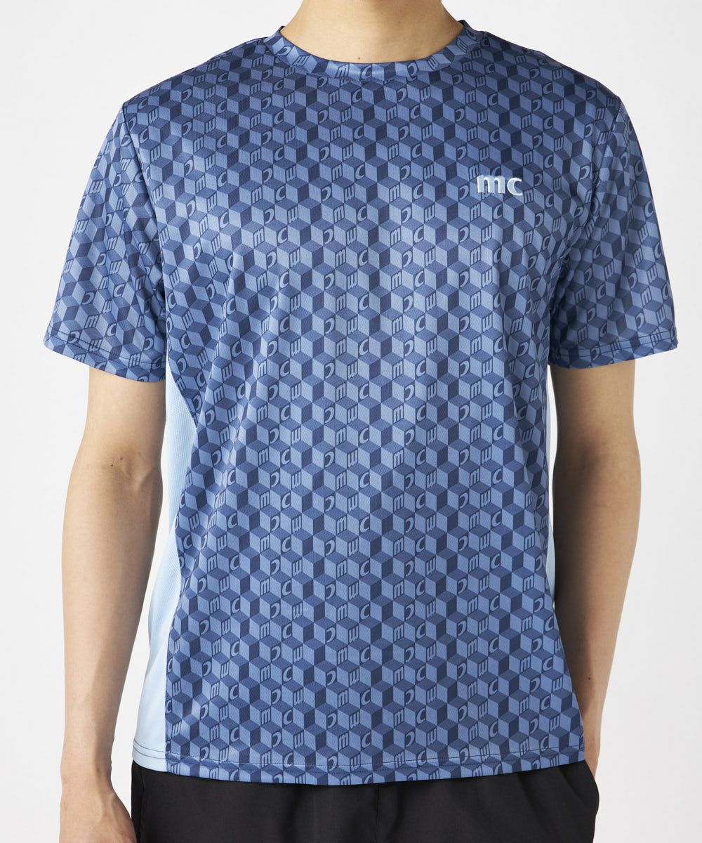 marie claire SPORT の  メンズ トレーニング  半袖Tシャツ