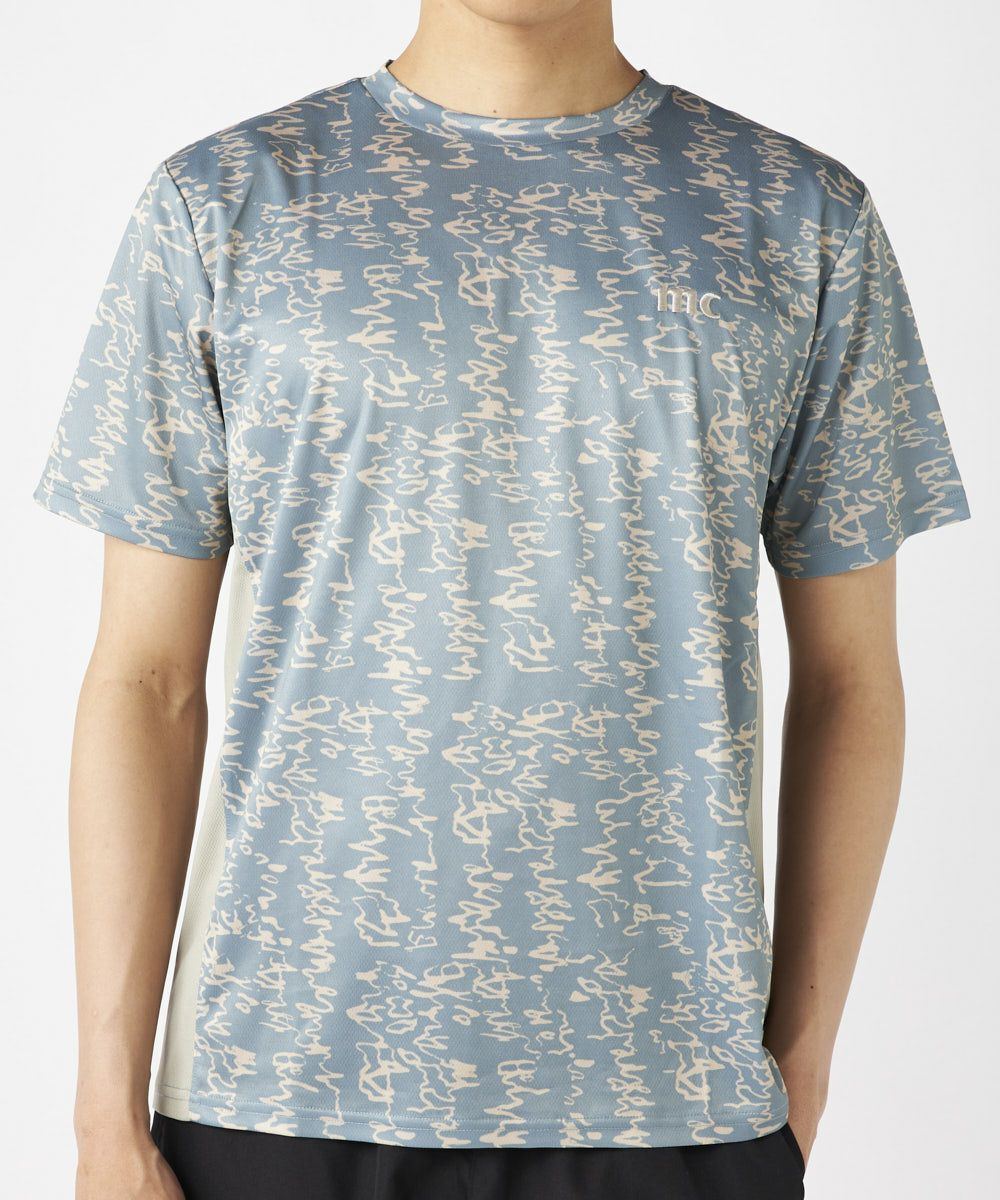 marie claire SPORT の  メンズ トレーニング  半袖Tシャツ