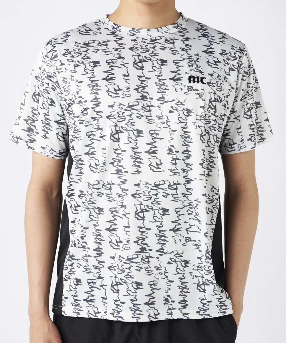 marie claire SPORT の  メンズ トレーニング  半袖Tシャツ