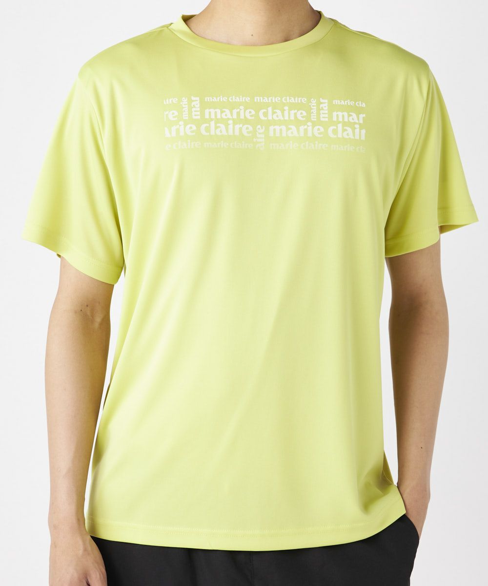 marie claire SPORT の  メンズ トレーニング  半袖Tシャツ