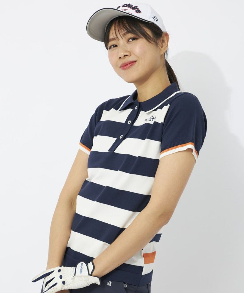 ゴルフウェア レディース ポロシャツ fairliar ニット レディース ゴルフ セーター｜marie claire SPORT