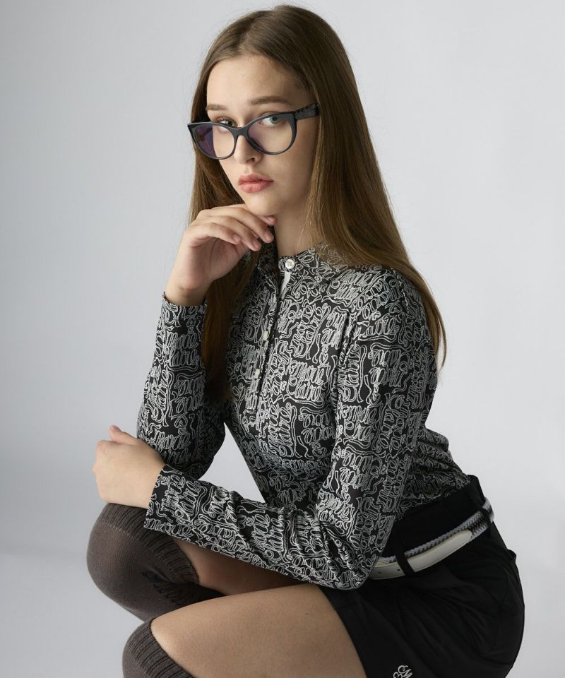 marie claire SPORT の  レディース ゴルフ 長袖シャツ