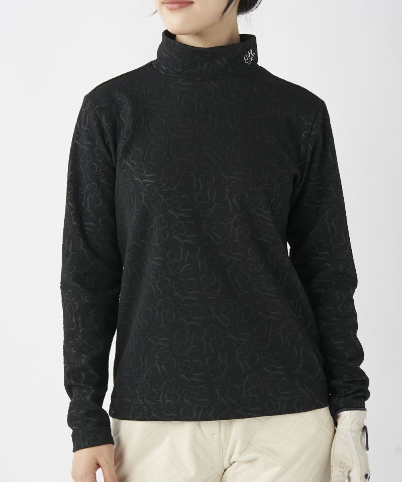 marie claire SPORT の  レディース ゴルフ 長袖ハイネック