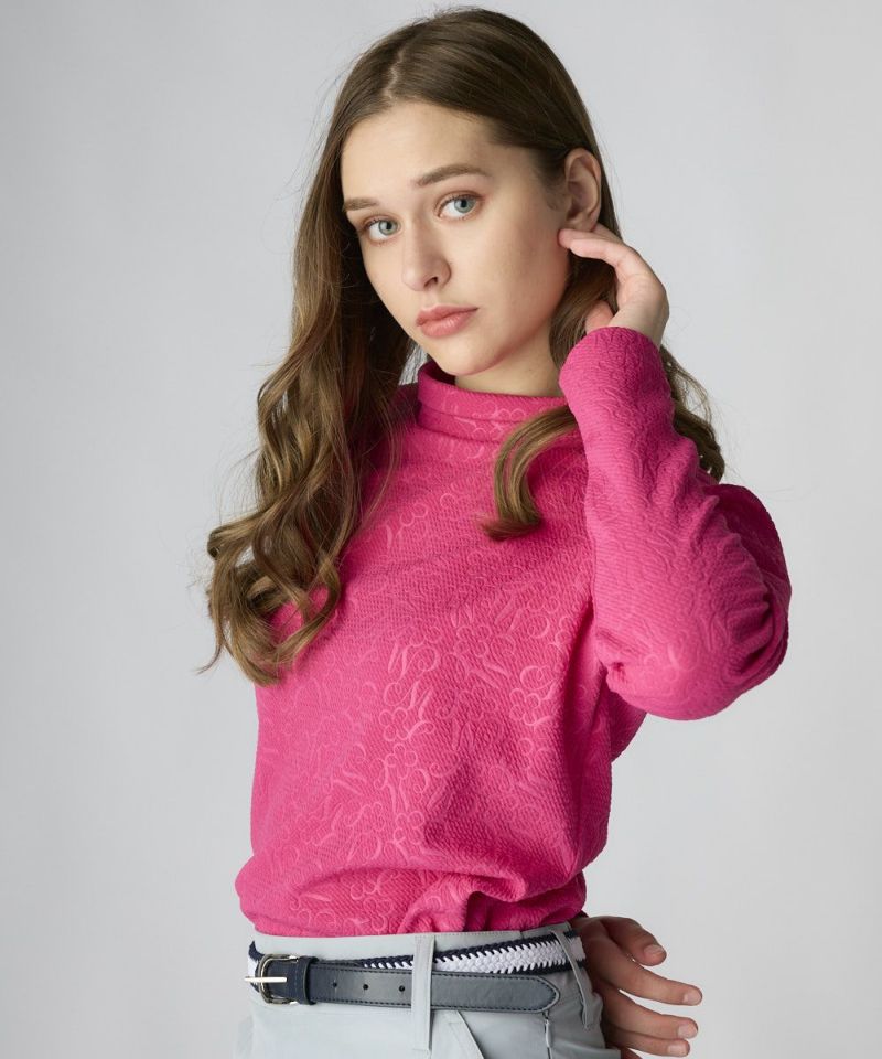 marie claire SPORT の  レディース ゴルフ 長袖ハイネック