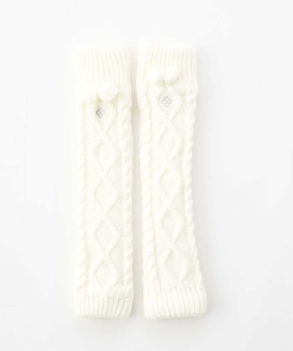 marie claire SPORT の  レディース ゴルフ レッグウォーマー