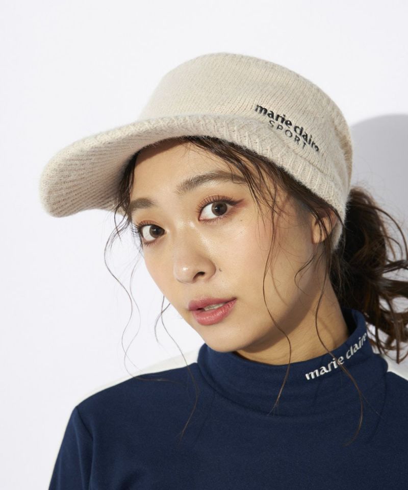 marie claire SPORT の  レディース ゴルフ サンバイザー