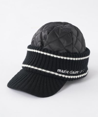 ゴルフバッグ(marie claire)とハーフセット&ニット帽&ネックウォーマ ゴルフバッグ(marie claire)とハーフセット&ニット帽&ネックウォーマ