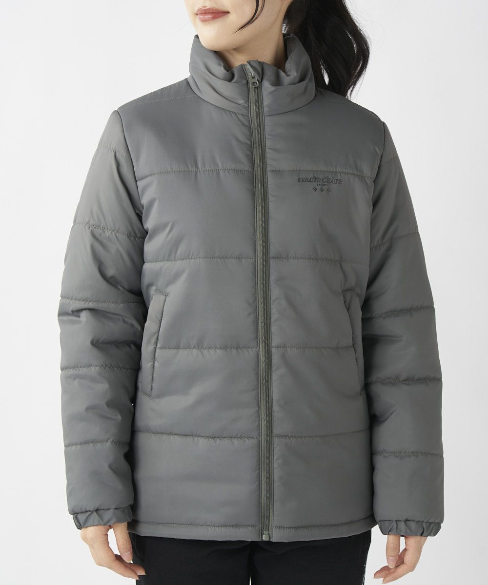 marie claire SPORT の  レディース トレーニング 中綿ジャケット