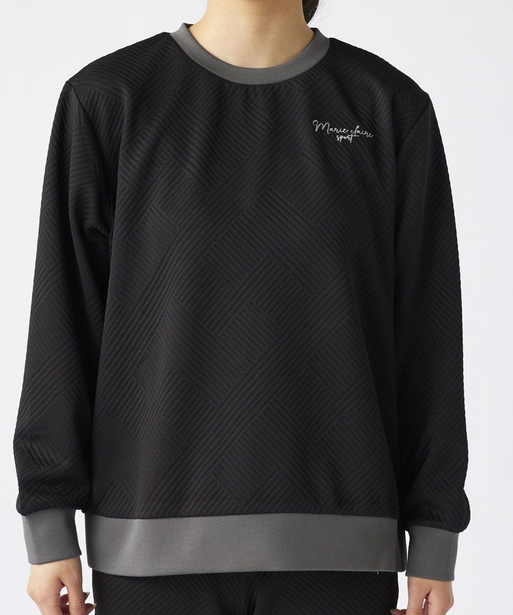 marie claire SPORT の  レディース トレーニング プルオーバー