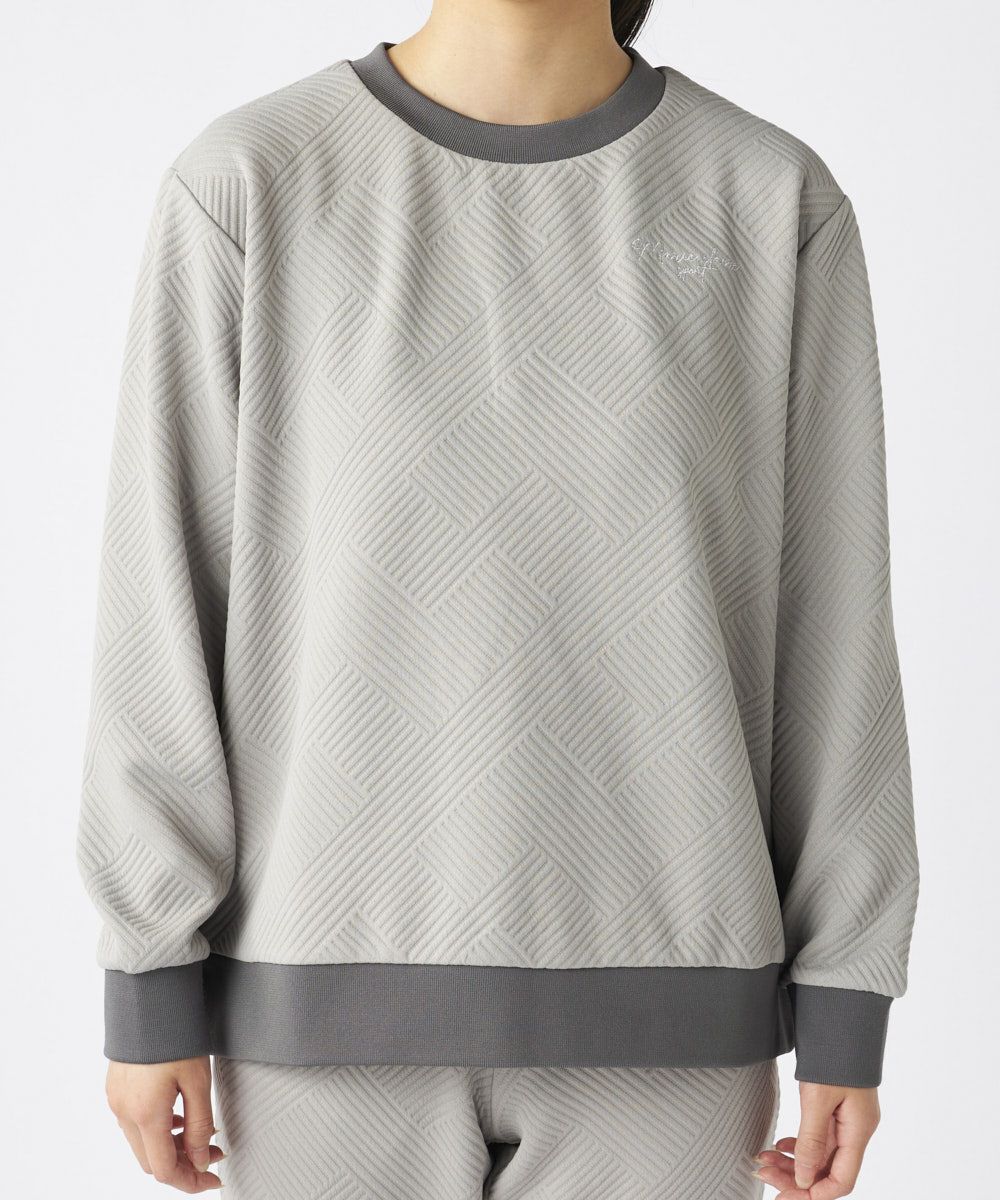 marie claire SPORT の  レディース トレーニング プルオーバー